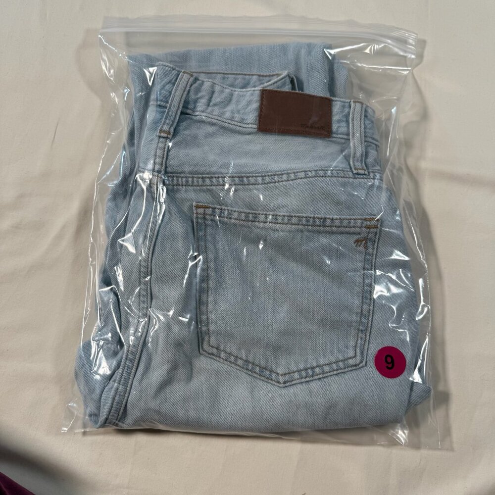 Madewell 5 Pocket The Curvy Perfect Vintage Light Wash High Rise Jeans Size 26 - Picture 11 of 11